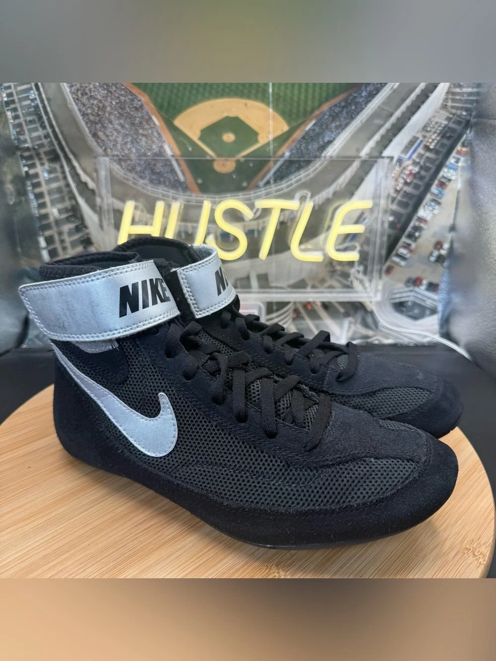 Nike Speed Sweep Speedsweep 7 VII Mens Wrestling Shoes Black Size 7
